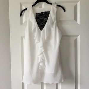 Ruffle and Lace Tank